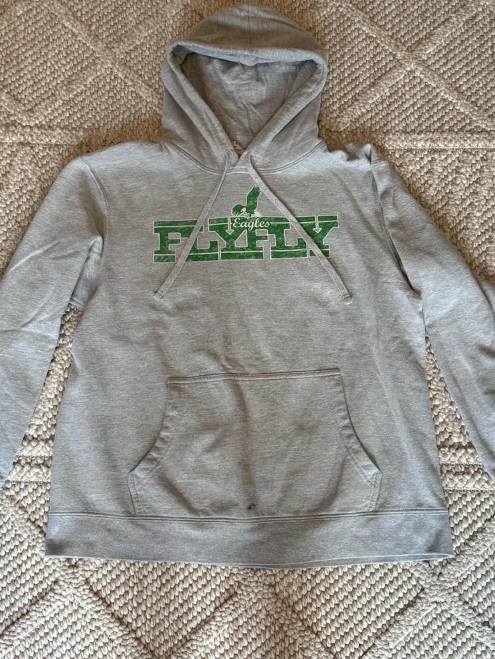 Eagles Flyly Gray Pullover Hoodie